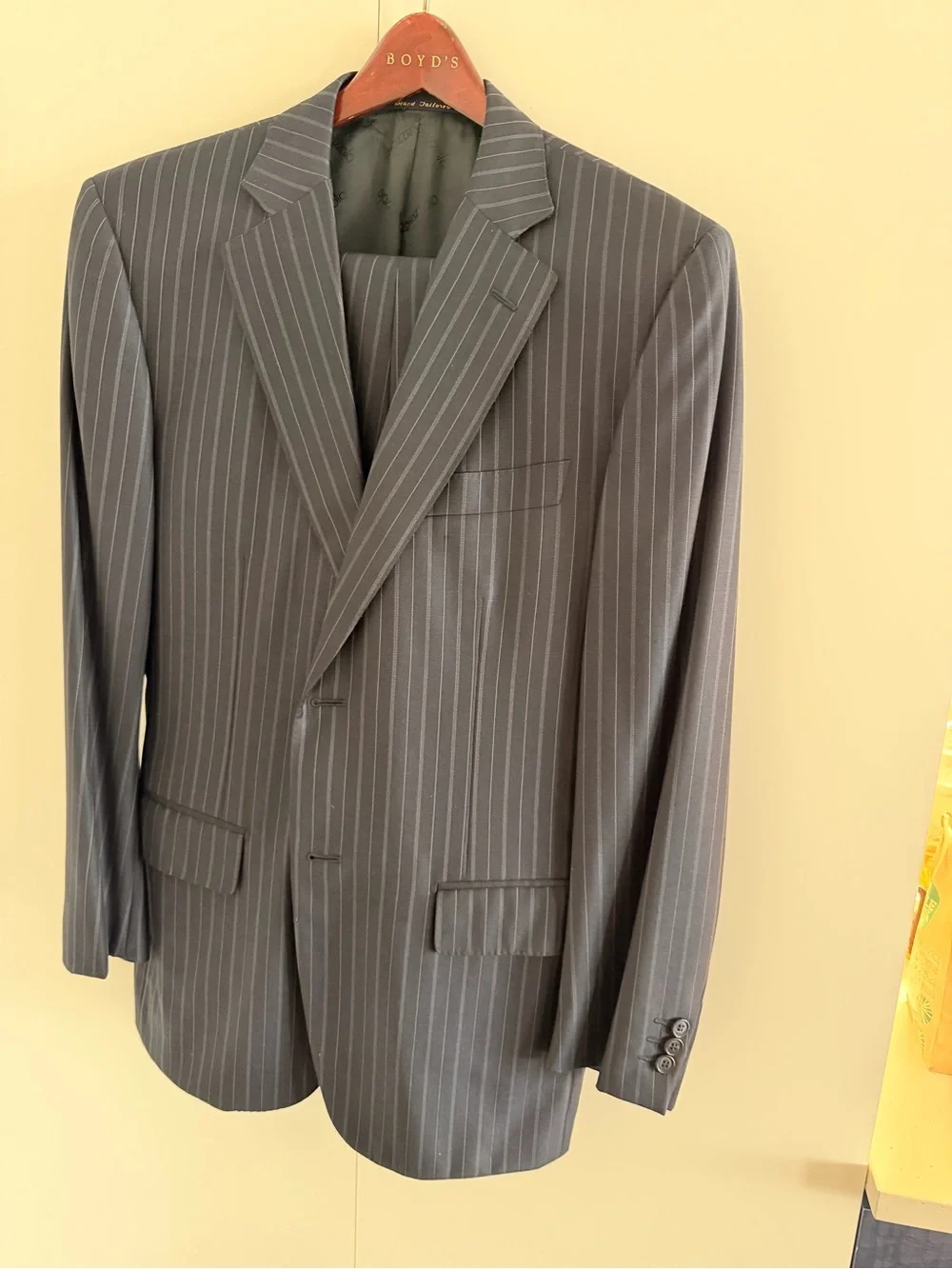 Ravazzolo Pinstripe Full Suit